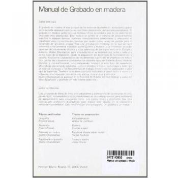 Manual grabado madera