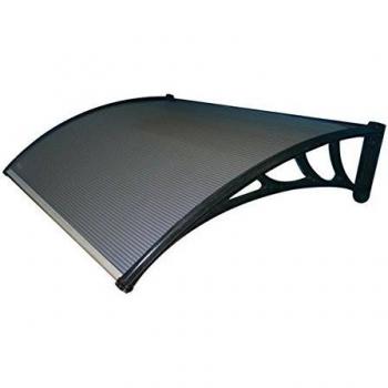 Pensilina Esterno Fumè 160x120 cm – Copertura Muro Portatile
