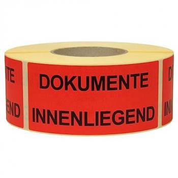 Documento Sticker Transpak Carta Rossa