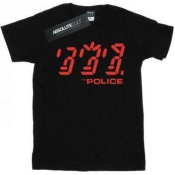 T-shirt Nera The Police Donna Fantasma