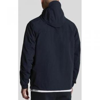 Lyle & Scott leichte Funktionsjacke mit Kapuze in Navy, Größe M