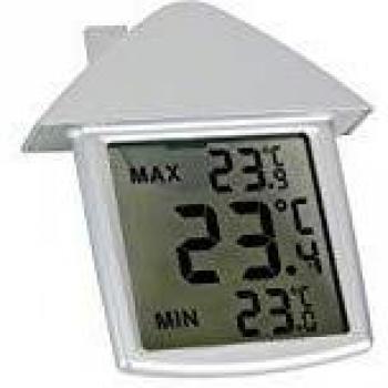 Thermomètre de fenêtre Perel avec indications min/max