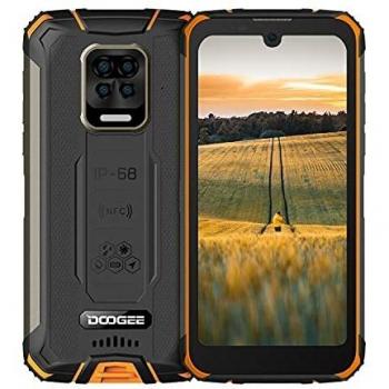 Robustes Handy, DOOGEE S59 Android 10, 10050 mAh Akku, Outdoor Smartphone Ohne Vertrag 2 W Super-Lautsprecher 16 MP 4 Kamera 5,71 Zoll Wasserdichtes Telefon mit 4G Dual SIM NFC/GPS [2021] (Grün)