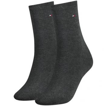 Calcetines Tommy Hilfiger Mujer Gris Antracita