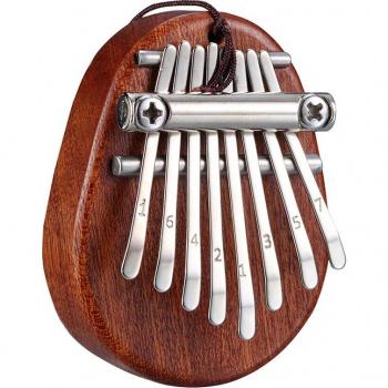 8-Tasten Mini Kalimba Finger Daumen Klavier Exquisites Marimba Zubehör Anhänger