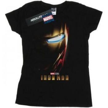 T-shirt donna con poster Iron Man Marvel Studios