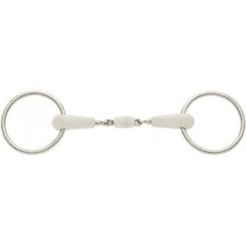 Lorina Flexi Peanut Joint Loose Ring Snaffle Bit 5.5in