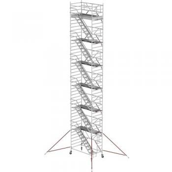 Altrex Treppengerüst RS Tower 53 breit, Fiber‑Deck®, Länge 2,45 m, Arbeitshöhe 14,20 m