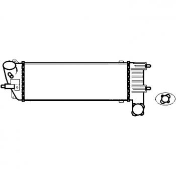 HELLA 8ML 376 776-231 Sistema de Intercooler