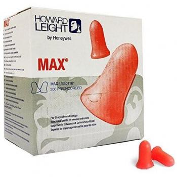 Bacou-Dalloz MAX-1 Max Uncorded Earplugs (Pack of 200)