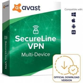 Avast SecureLine Pro VPN 3 Appareils – Licence Numérique 1 an