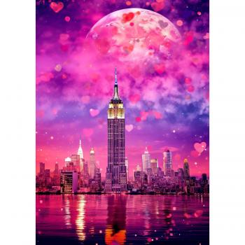 Puzzle 1000 Pièces Amour à New York Enjoy Puzzle