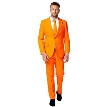 Men’s Orange Dress Suit by OppoSuits