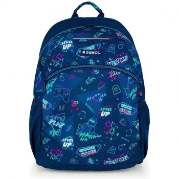 Gabol Loot Navy Blue Backpack for Trolley 31x41x15 cm