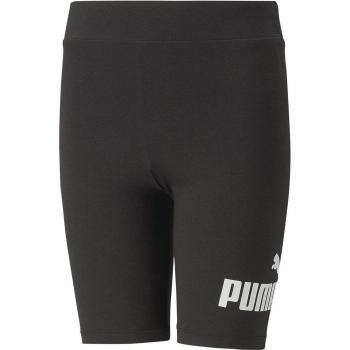 Puma essentials logo malla corta niña Negro (128)