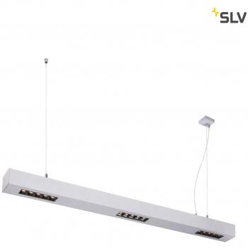 Suspension Q-LINE PD 1m LED gris argent 45W 3000K 2100lm