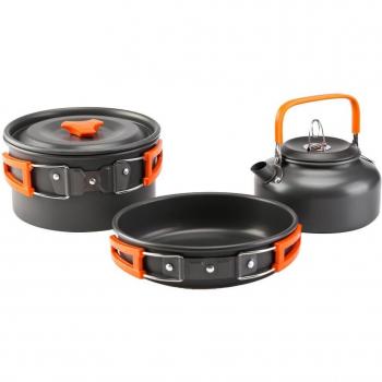 Portable Outdoor Cooking Kettle Set