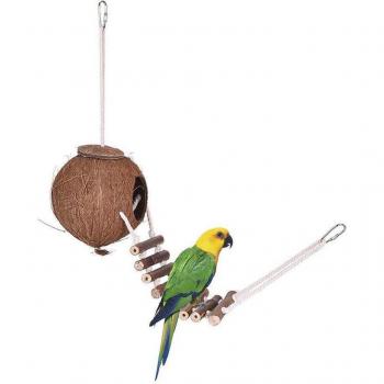 Coconut Bird Nest Playhouse with Ladder
