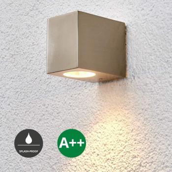 Applique da esterni Haven (Moderno) con illuminazione grigia e acciaio inox (1 luce, classe di efficienza energetica A++) per interni ed esterni