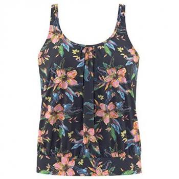 LASCANA Damen Tankini-Top Malia mit floralem Design Gr. 36