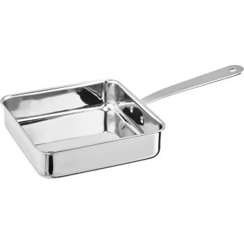 Mini Padella Quadrata Vega 450ml Argento