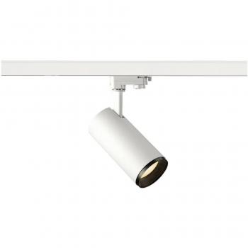 NUMINOS M 3‑Phasen LED‑Schiene, 17,5 W, feste Installation, weiß