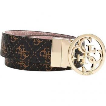 Cinturón Ajustable Guess Marrón/Coa