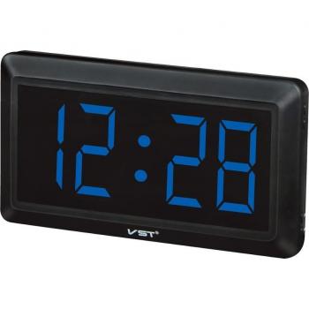 Reloj Digital de Escritorio 13” LED, Potencia CA, Enchufe Universal