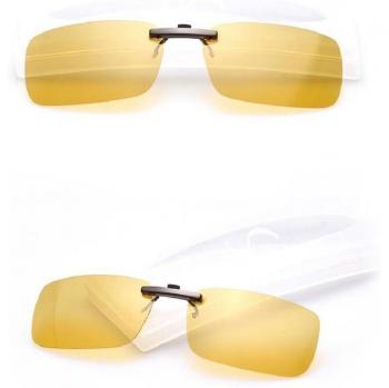Men's Women's Polarized Clip-On Sunglasses 62KE