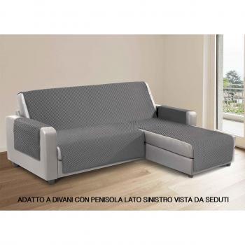 Tessuto Copridivano Sphere Antracite – 190 cm, Lato Sinistro