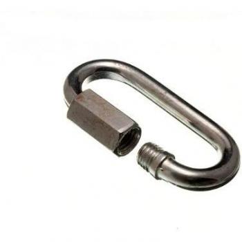 Quick Link Chain Repair Shackle 8MM 5/16 BZP Zinc Plated Steel (Pack of 100)