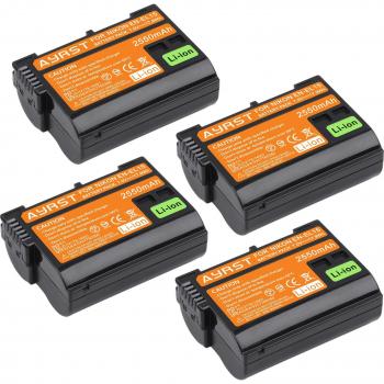 Nikon D500 D850 Akku und Ladegerät 2550mAh