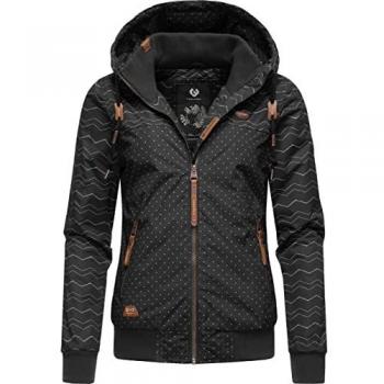 Giacca Ragwear Nuggie Marrone, Nero e Bianco