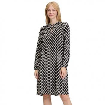 Betty Barclay Knielanges Kleid mit Schlüsselloch-Ausschnitt
