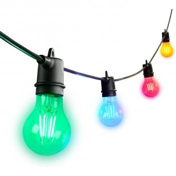 Catena luminosa Festoon E27 RGB-LED Sylvania