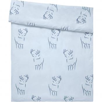 Bettbezug Erwin M. Hirschegg – Größe 160 x 210 cm – Blauer Kontrast