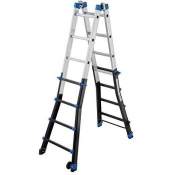 Escalera telescópica Peppina Pro (4+4)