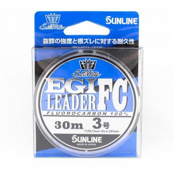Sunline Fluorocarbon Egi Vorfach 30m #3 12lb