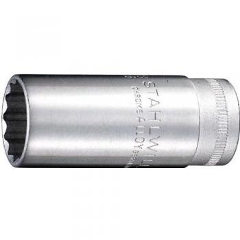 Douille 3/8 bi-hexagonale extra profonde 19 mm