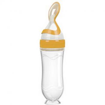Silicone Baby Spoon Bottle