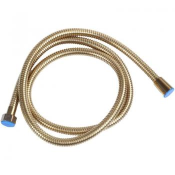 Tuyau de tête de douche doré 1,5m en inox