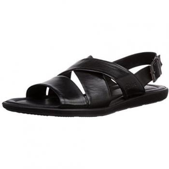 Sioux Mirtas Herren Sandalen, Schwarz, 41