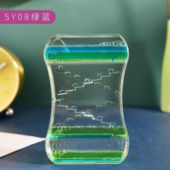 Stressabbau Öl-Rutsche Sanduhr für Kinder
