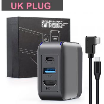Estación de carga USB 3.0 para iPad y Nintendo Switch