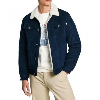 Pepe Jeans Cazadora de Hombre con Cuello de Borreguillo