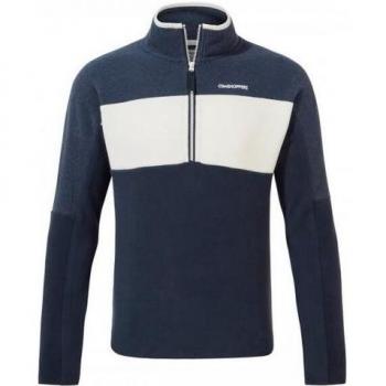 Felpa in pile mezza zip Linden per ragazzi Craghoppers