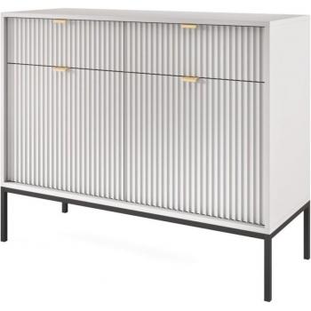 Credenza Ksz104 Nova Sands 2 cassetti grigio opaco