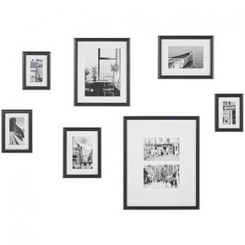 Städtisches Motiv Wanddekoration 7er Set mit Acrylglas