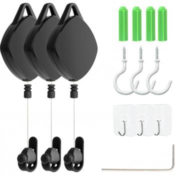 Kit de poulie de câble VR silencieux 3/6 pièces