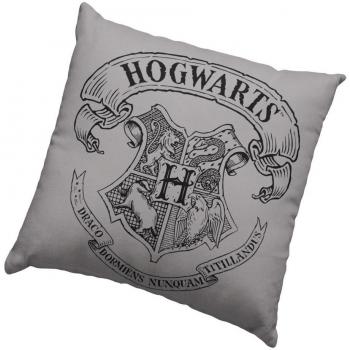 Coussin Harry Potter avec logo Hogwarts 45 x 45 cm